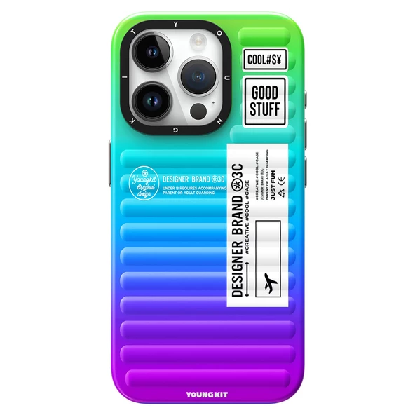 Youngkit Apple iPhone 15 Pro Max Kılıf YoungKit The Secret Color Serisi Kapak - 6
