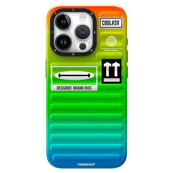 Youngkit Apple iPhone 15 Pro Kılıf YoungKit The Secret Color Serisi Kapak - 11