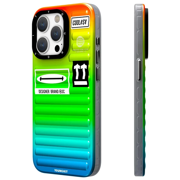 Youngkit Apple iPhone 15 Pro Kılıf YoungKit The Secret Color Serisi Kapak - 4