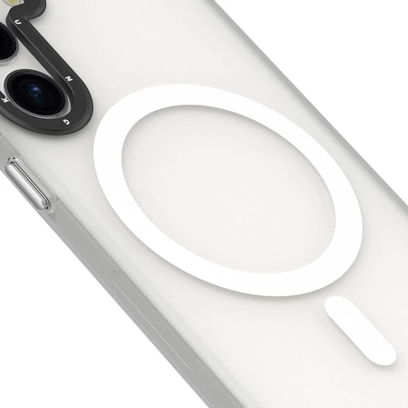 Youngkit Galaxy S24 Kılıf Magsafe Şarj Özellikli Youngkit Hidden Sand Serisi Kapak - Resim 8