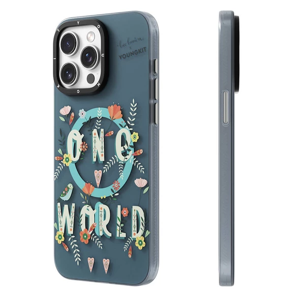 Youngkit Apple iPhone 14 Pro Kılıf Magsafe Şarj Özellikli Bee Brown Tasarımlı Youngkit Colorful Life Serisi Kapak - Resim 5