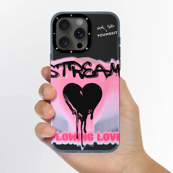 Youngkit Apple iPhone 14 Pro Kılıf Magsafe Şarj Özellikli Shu Tasarımlı Youngkit Dreamland Serisi Kapak - Resim 4