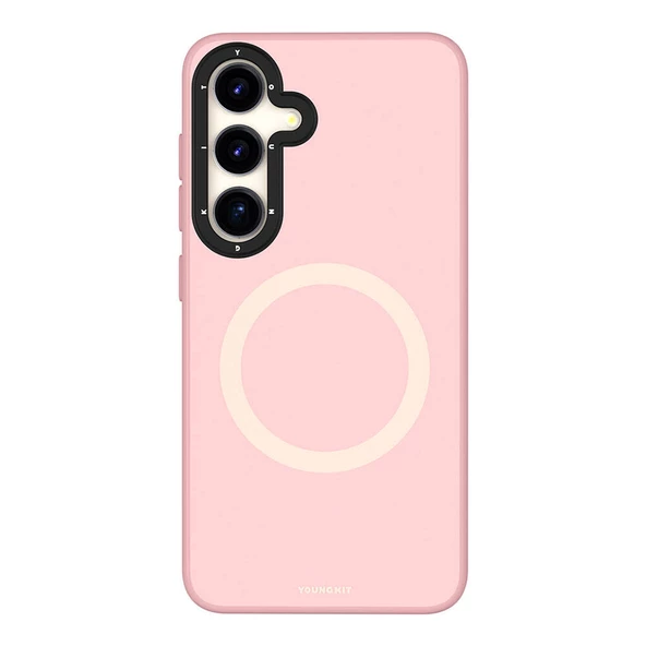 Youngkit Galaxy S24 Kılıf Magsafe Şarj Özellikli Çizilmeye Ve Aşınmaya Dayanıklı Youngkit Velvet Serisi Kapak - Resim 5