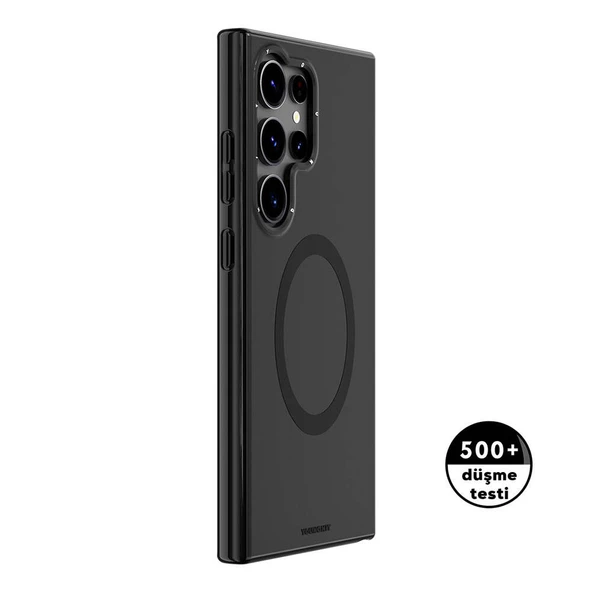 Youngkit Galaxy S24 Ultra Kılıf Magsafe Şarj Özellikli Çizilmeye Ve Aşınmaya Dayanıklı Youngkit Velvet Serisi Kapak - Resim 7