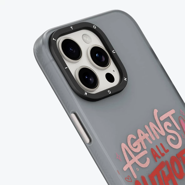 Youngkit Apple iPhone 15 Pro Max Kılıf Bethany Green Tasarımlı Youngkit Sweet Language Kapak - 10