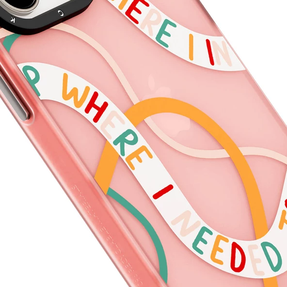 Youngkit Apple iPhone 14 Kılıf Bethany Green Tasarımlı Youngkit Sweet Language Kapak - 7