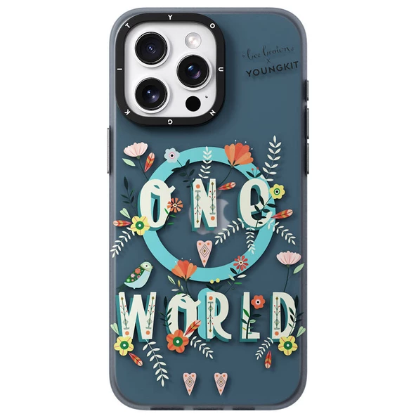 Youngkit Apple iPhone 15 Pro Kılıf Magsafe Şarj Özellikli Bee Brown Tasarımlı Youngkit Colorful Life Serisi Kapak - Resim 8