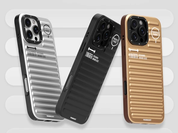 Youngkit Apple iPhone 16 Pro Max Magsafe Şarj Özellikli Kılıf Mat Renkli Tasarım Youngkit Original Serisi Kapak - Resim 2