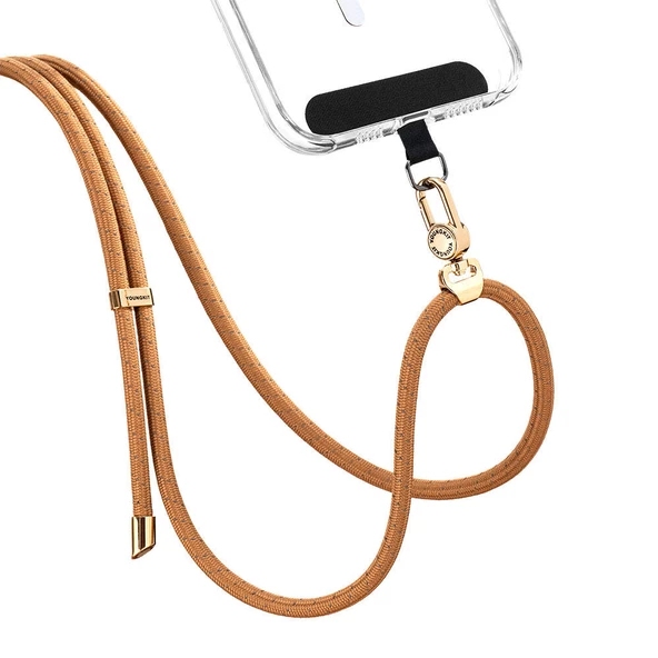 Youngkit Youngkit YQ002 Yansıtıcı Şerit Desenli Cep Telefonu Boyun Askı İpi - Resim 2