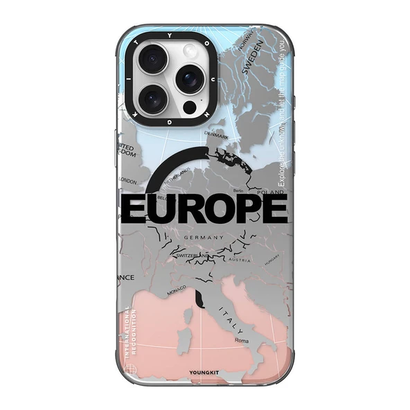 Youngkit Apple iPhone 16 Pro Kılıf Magsafe Şarj Özellikli Youngkit Universal Serisi Kapak - Resim 4