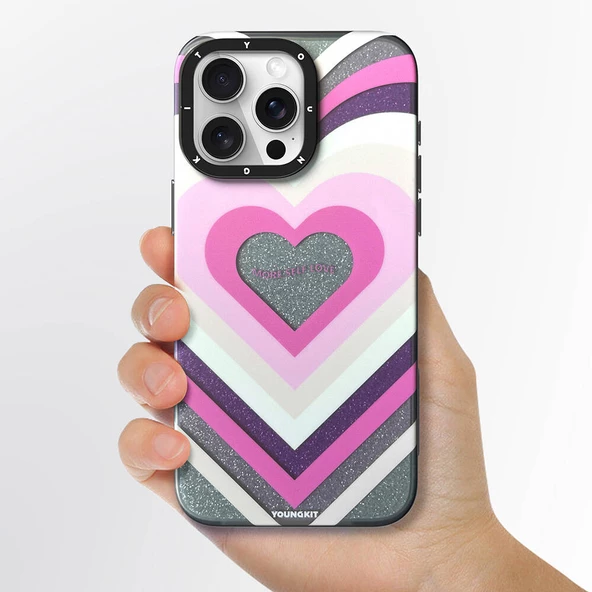 Youngkit Apple iPhone 14 Pro Kılıf Magsafe Şarj Özellikli Youngkit Star Dazzle Serisi Kapak - Resim 11