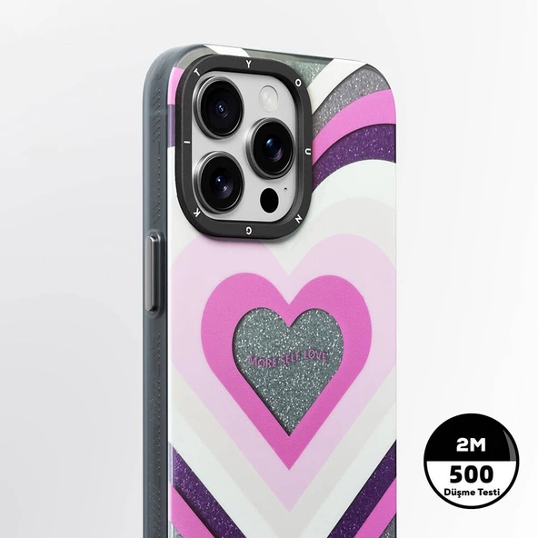 Youngkit Apple iPhone 14 Pro Kılıf Magsafe Şarj Özellikli Youngkit Star Dazzle Serisi Kapak - Resim 10