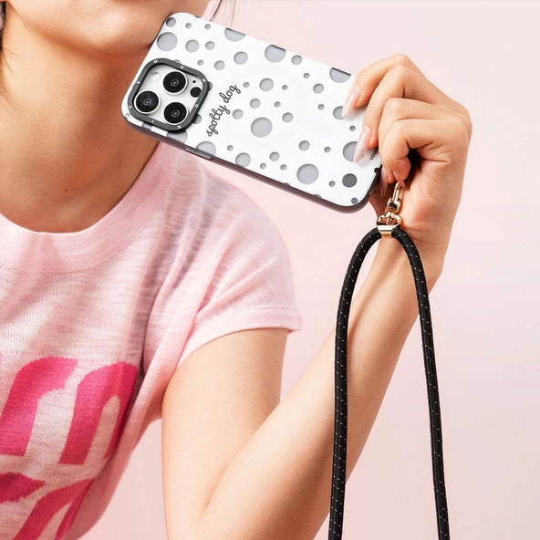 Youngkit Youngkit YQ002 Yansıtıcı Şerit Desenli Cep Telefonu Boyun Askı İpi - Resim 7