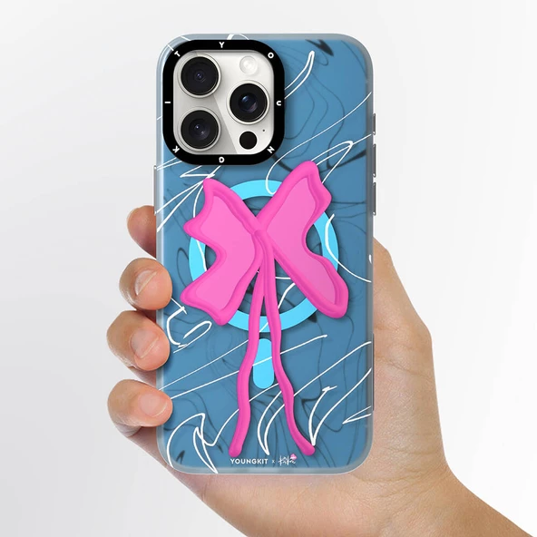 Youngkit Apple iPhone 15 Pro Kılıf Magsafe Şarj Özellikli Youngkit Anti-Trend Serisi Kapak - Resim 5