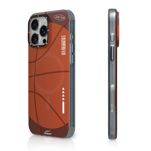 Youngkit Apple iPhone 16 Pro Kılıf Magsafe Şarj Özellikli Spor Tasarımlı Youngkit Dynamic Serisi Kapak - Resim 3