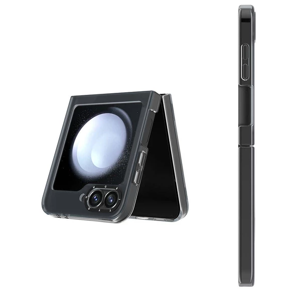 Youngkit Galaxy Z Flip 6 Kılıf Magsafe Şarj Özellikli Youngkit Hidden Sand Serisi Kapak - Resim 10