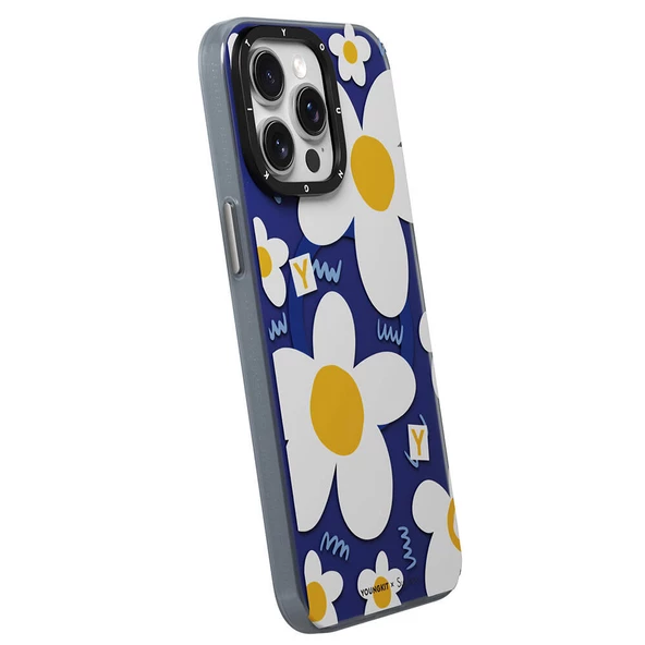 Youngkit Apple iPhone 14 Pro Kılıf Magsafe Şarj Özellikli Sunshine Tasarımlı Youngkit Spring Breeze Serisi Kapak - Resim 5
