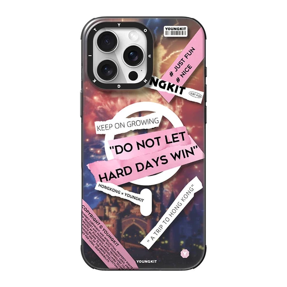 Youngkit Apple iPhone 16 Pro Kılıf Magsafe Şarj Özellikli Youngkit A-City Serisi Kapak - Resim 2