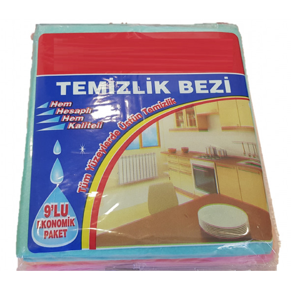 Temizlik Bezi 9 lu - 2