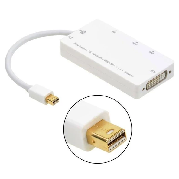 Type C To Hdmi 4K 60Hz Mini Çevirici Dönüştürücü Adaptör - 4