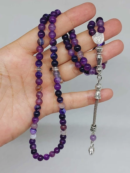 Akik Taşı 99luk Tesbih 6mm (27900) - Resim 5