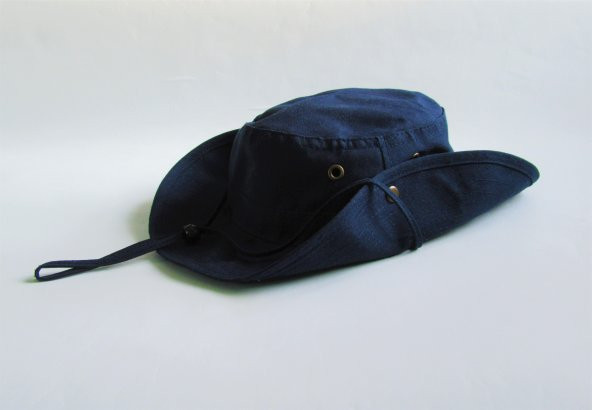 salarticaret lacivert safari şapka unisex şapka pamuklu ürün - Resim 2