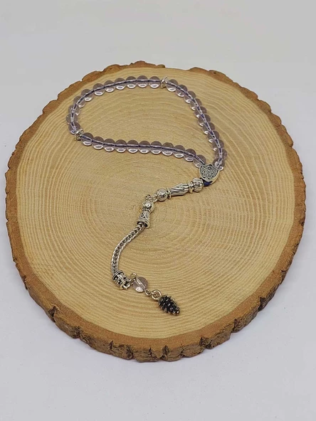 Topaz Taşı 33lük Tesbih 6mm (42100) - Resim 4