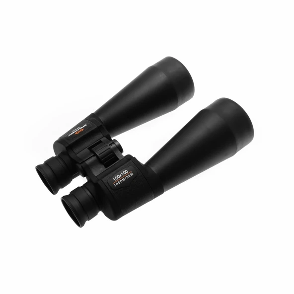 Çift Gözden Ayarlı Mavı Mercekli Süper Dürbün Breaker 100x100 El Dürbünü - 6