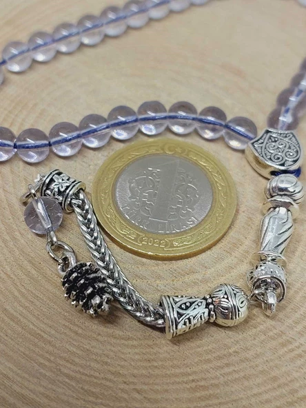 Topaz Taşı 33lük Tesbih 6mm (42100) - Resim 3