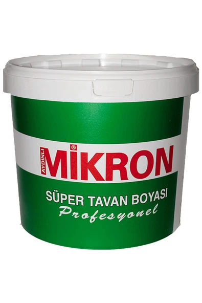 Mikron Tavan Boyası 10 Kg Beyaz