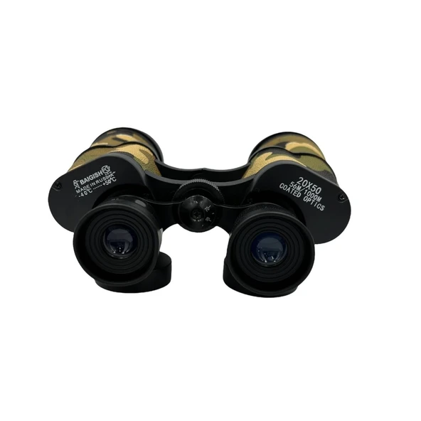 Baigish 20x50 Rus Model Kamuflaj Dürbün, Süper Kalite 1000m/56m - 5