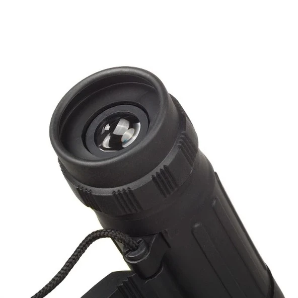 10x25 Av Dürbünü 56m/1000m  Kauçuk Kaplama Siyah - 5