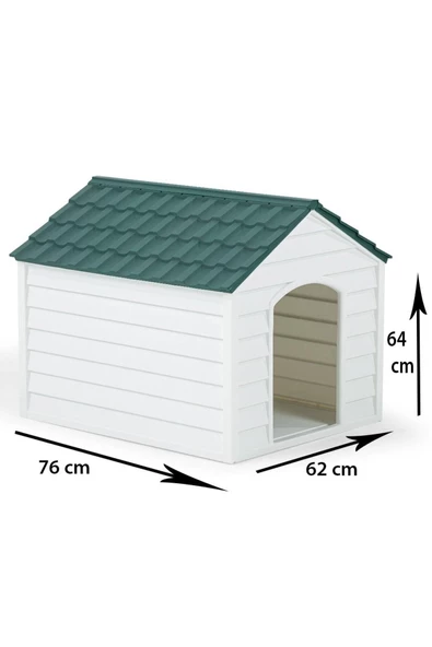 Şenyayla Plastik Şenyayla Köpek Kulübesi Yeşil - 3