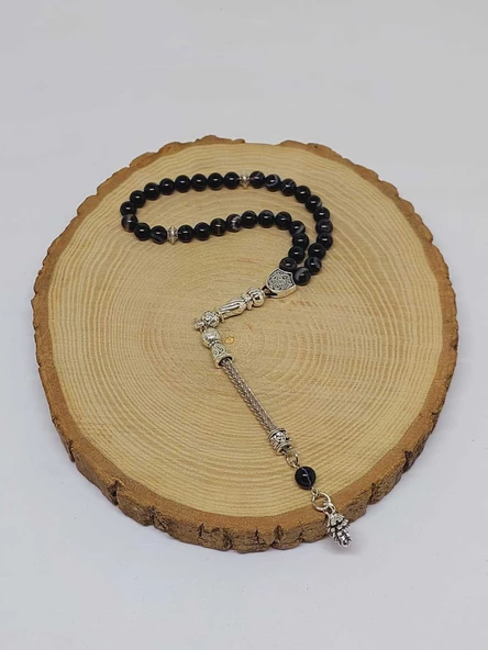 Akik Taşı 33lük Tesbih 6mm (17309) - Resim 4