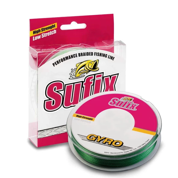 Sufix Gyro Braid 0.21mm 135m Deep Green İp Misina 9.1kg Çeker