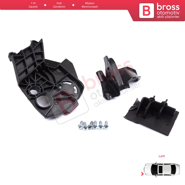 Peugeot 3008 5008 MK2 2016-2024 9814255880 İçin Sol Ön Far Ayak Tamir Seti - 4