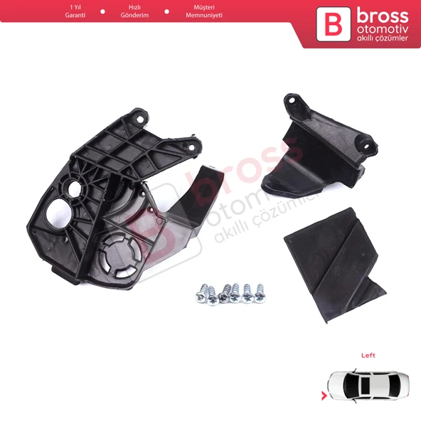 Peugeot 3008 5008 MK2 2016-2024 9814255880 İçin Sol Ön Far Ayak Tamir Seti - 2