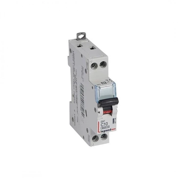 Legrand 407726 Otomatik Sigorta C Tipi 1 Faz+Nötr 10 Amper
