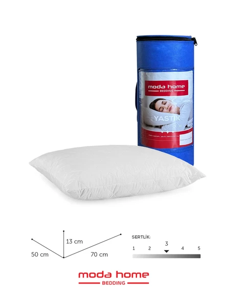 Moda Home Bedding 2 Adet snow kapitoneli microfiber antialerjik yastık 1100 gr - 7