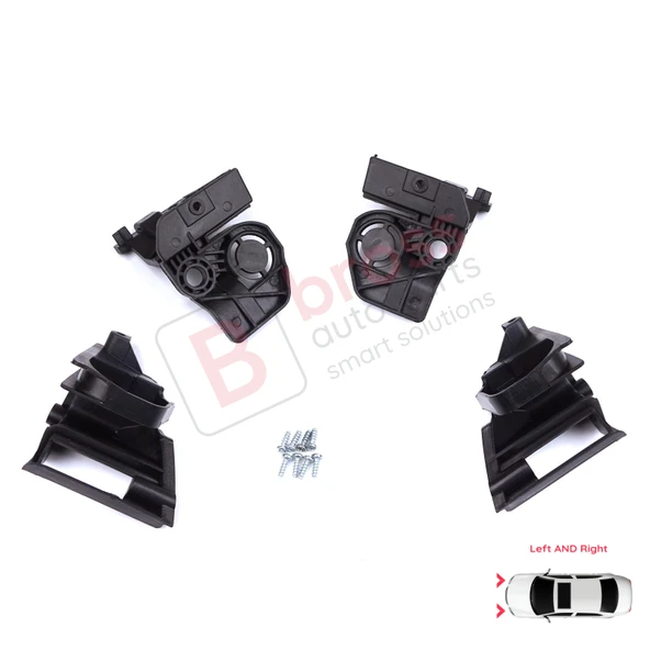 Peugeot 308 MK2 T9 2013-2021 4/5 Kapı 9807658080 9807657780 İçin Sağ Sol Ön Far Ayak Tamir Seti - Resim 2