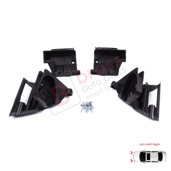 Peugeot 308 MK2 T9 2013-2021 4/5 Kapı 9807658080 9807657780 İçin Sağ Sol Ön Far Ayak Tamir Seti - Resim 5