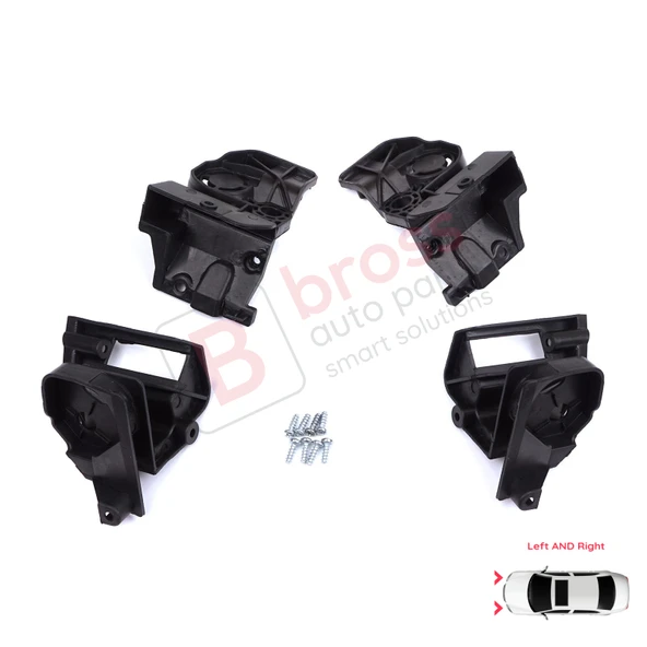 Peugeot 308 MK2 T9 2013-2021 4/5 Kapı 9807658080 9807657780 İçin Sağ Sol Ön Far Ayak Tamir Seti - Resim 3