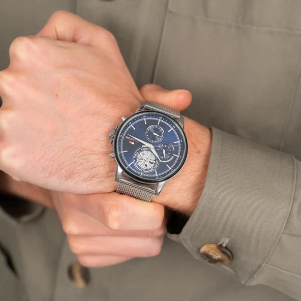 Tommy Hilfiger TH1710609 Erkek Kol Saati - Resim 2