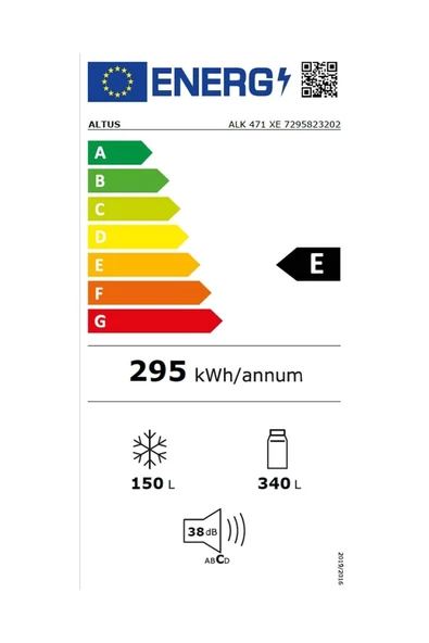 Altus ALK 471 XE Kombi No Frost Buzdolabı - 3