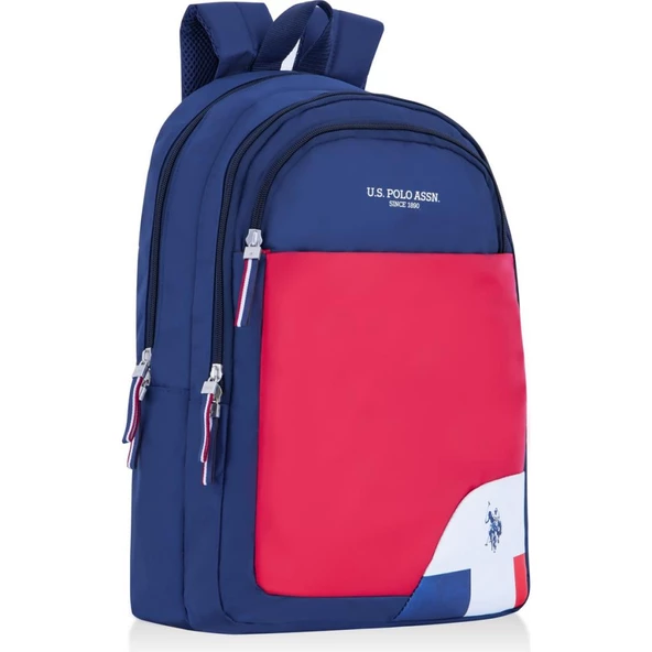 U.S. Polo Assn. Sırt Çantası Lacivcert-Bordo 23102 - 2