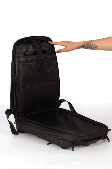 Pierre Cardin Erkek Sırt Çantası Siyah Pc00200-S - 4