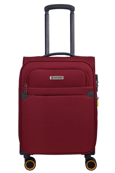 Pierre Cardin Ultra Light Hafif Lüx Kumaş Kabin Boy Valiz Bordo 04PC6000 - 2