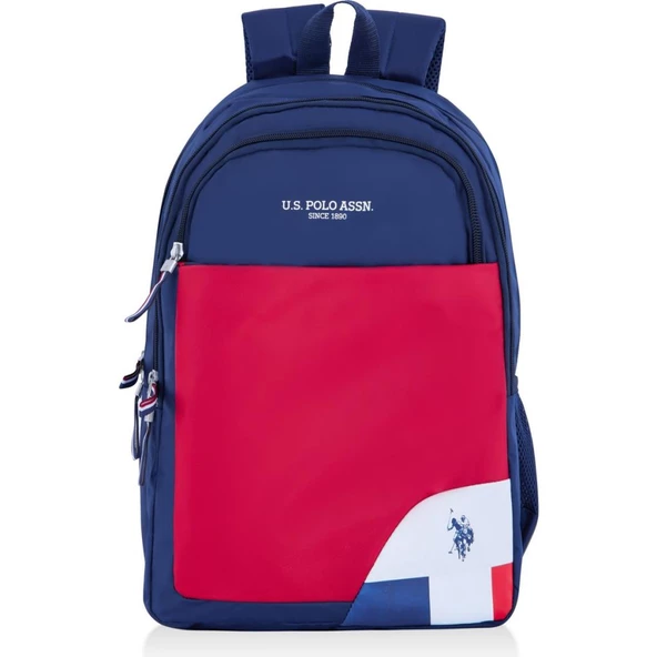 U.S. Polo Assn. Sırt Çantası Lacivcert-Bordo 23102