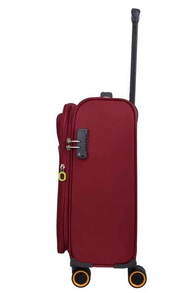 Pierre Cardin Ultra Light Hafif Lüx Kumaş Kabin Boy Valiz Bordo 04PC6000 - 3