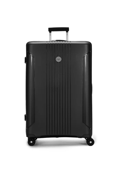 Pierre Cardin Büyük Boy %100 Polipropilen Valiz Siyah 04PC7060 ürün görseli